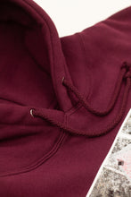 TED SHED HOODIE MAROON
