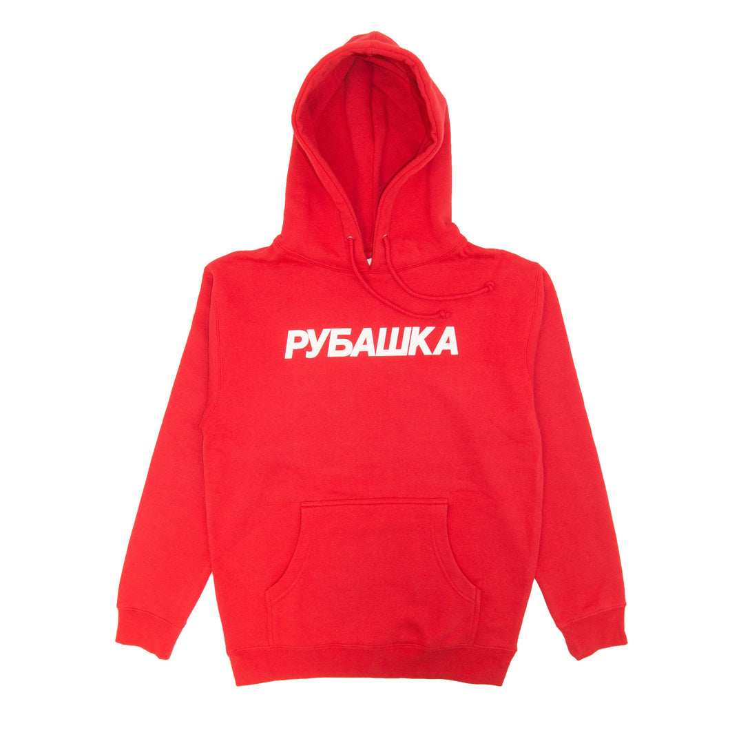 LOGO HOODIE RED