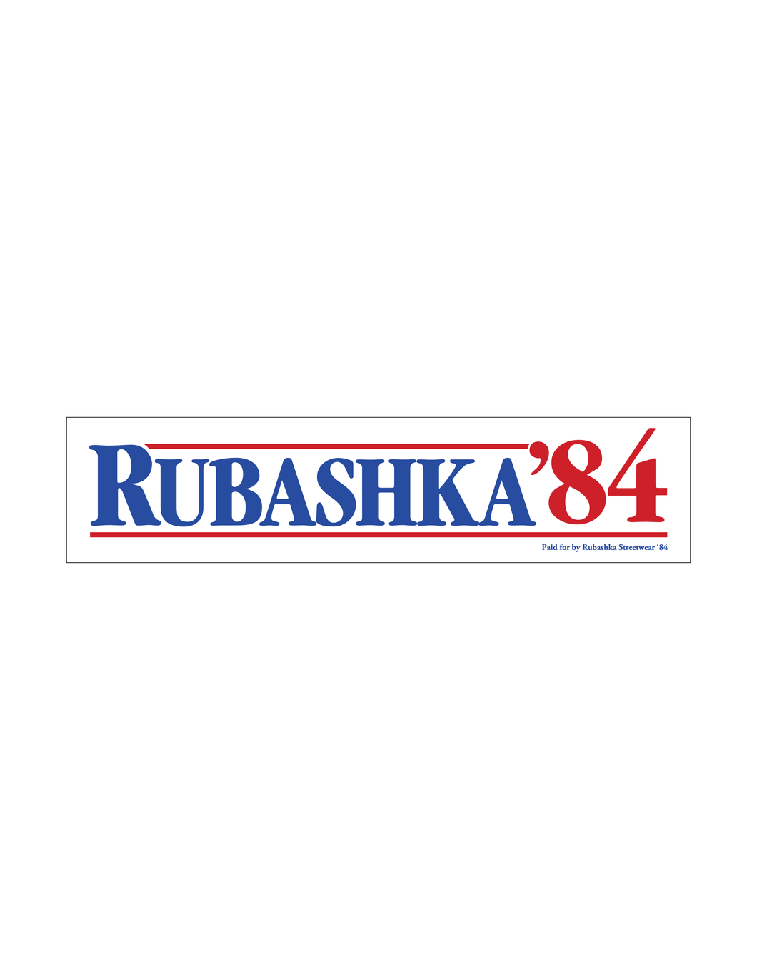 1984 STICKER