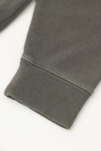 EMBROIDERED LOGO HOODIE PIGMENT DYE