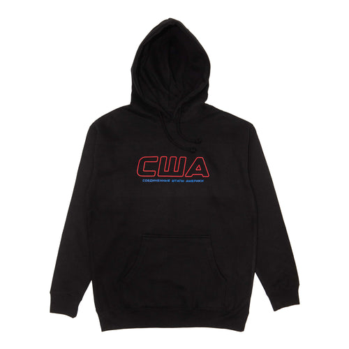 USA HOODIE BLACK