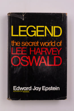 LEGEND: THE SECRET WORLD OF LEE HARVEY OSWALD BOOK