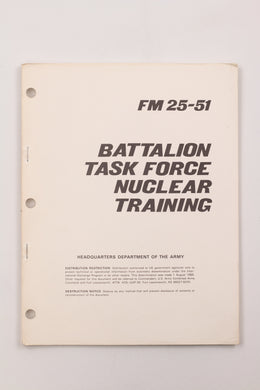 BATTALION TASK FORCE NUCLEAR TRAINING BOOK