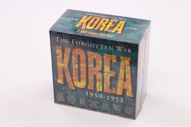 KOREA: THE FORGOTTEN WAR FULL VHS SET (NEW)