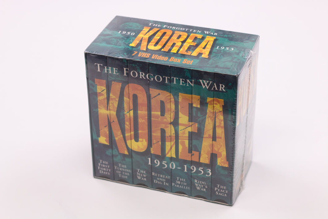 KOREA: THE FORGOTTEN WAR FULL VHS SET (NEW)