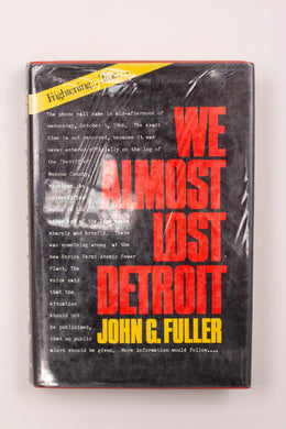 WE ALMOST LOST DETROIT BOOK