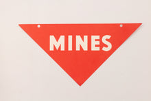 VINTAGE MINES AND BOOBYTRAPS CARDSTOCK SIGNS