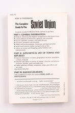 THE COMPLETE GUIDE TO THE SOVIET UNION BOOK