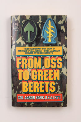 FROM OSS TO GREEN BERETS BOOK