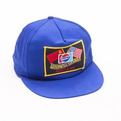 VINTAGE 1990 GOODWILL GAMES TRUCKER HAT