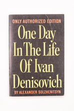 ONE DAY IN THE LIFE OF IVAN DENISOVICH BOOK (FIRST EDITION)