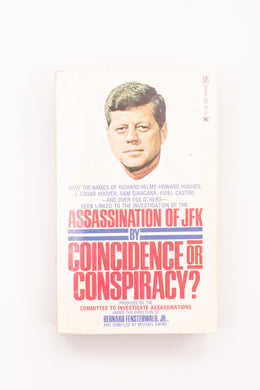 COINCIDENCE OR CONSPIRACY? BOOK