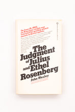 THE JUDGEMENT OF JULIUS AND ETHEL ROSENBERG BOOK