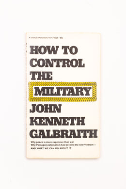HOW TO CONTROL THE MILITARY BOOK