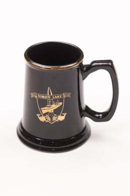 USS SIMON LAKE AS-33 VINTAGE MUG