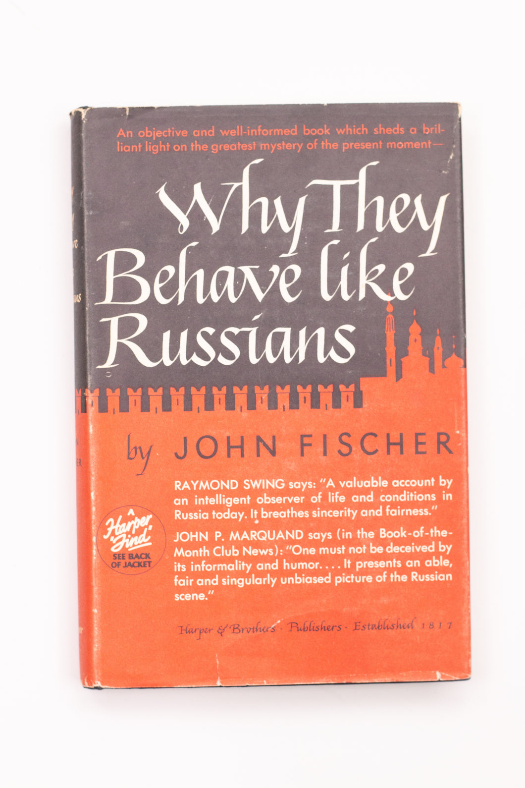 WHY THEY BEHAVE LIKE RUSSIANS BOOK