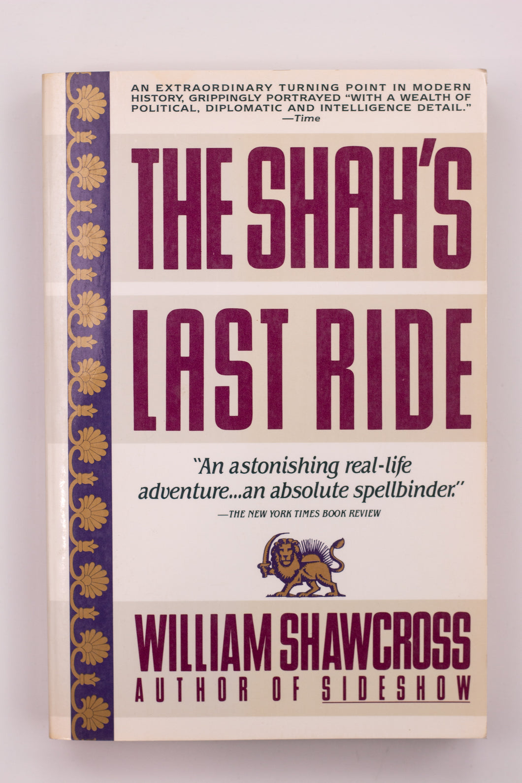 THE SHAH'S LAST RIDE BOOK