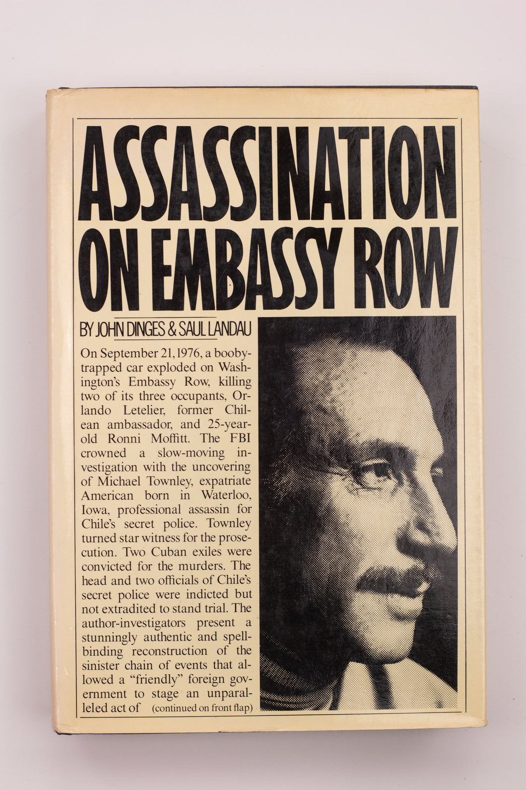 ASSASSINATION ON EMBASSY ROW BOOK