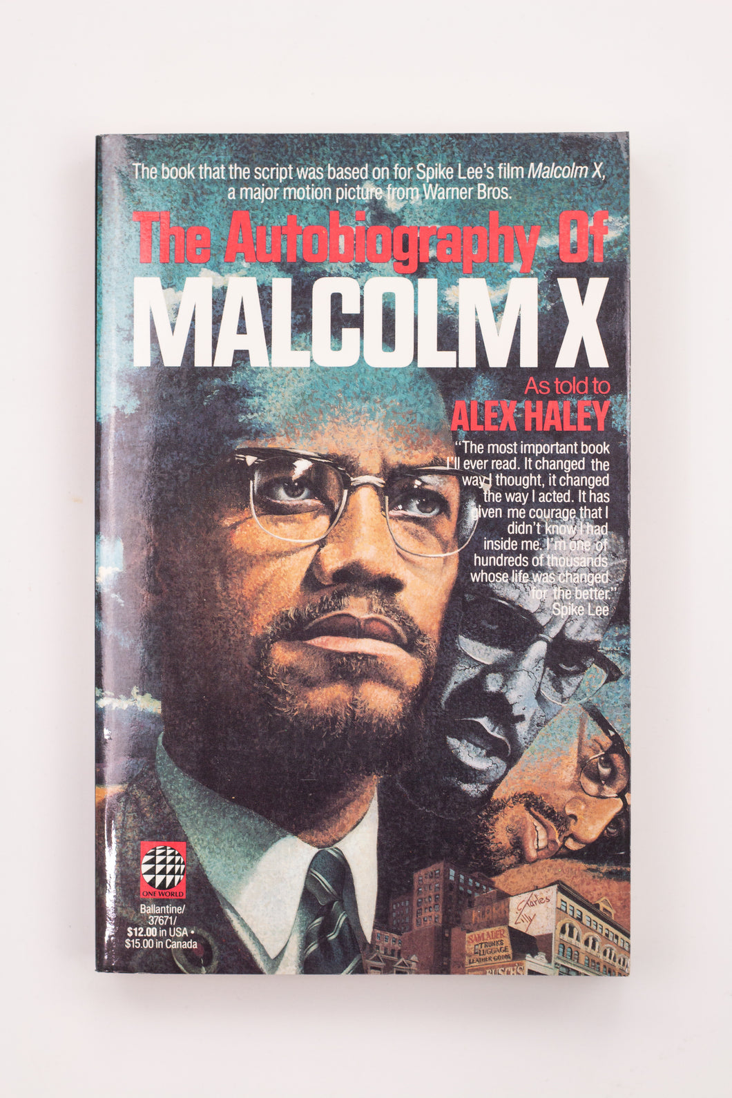 THE AUTOBIOGRAPHY OF MALCOLM X BOOK