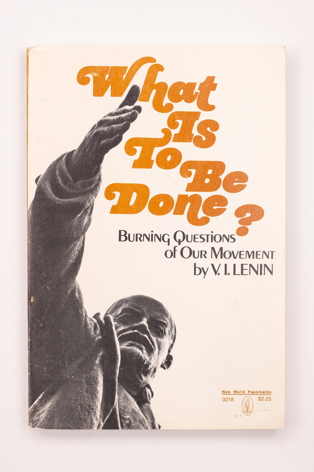 WHAT IS TO BE DONE? BURNING QUESTIONS OF OUR MOVEMENT BOOK