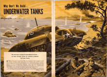 VINTAGE UNDERWATER TANKS 2 PAGE SPREAD