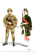 GORDON HIGHLANDERS POSTCARD