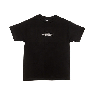 CIA VACATION T-SHIRT BLACK