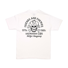 FRIENDS AND ENEMIES T-SHIRT WHITE
