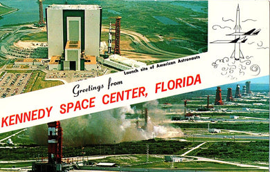 VINTAGE NASA POSTCARD