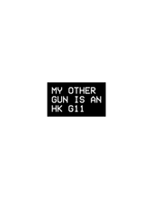 HK G11 STICKER