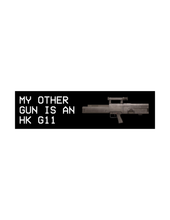 HK G11 STICKER