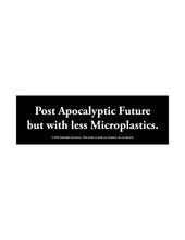 POST APOCALYPTIC FUTURE STICKER