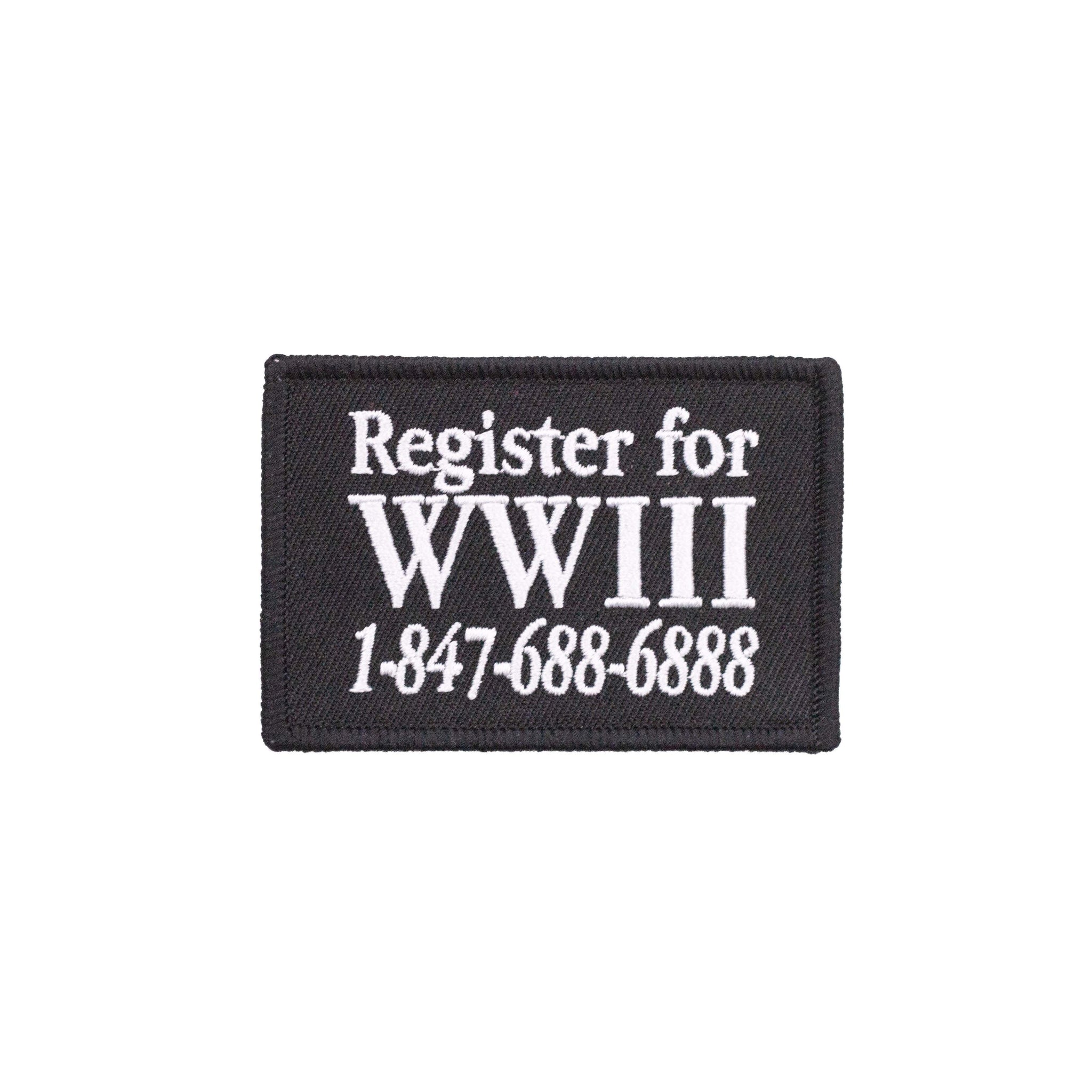 REGISTER FOR WWIII PATCH – Rubashka
