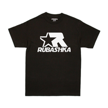 RUBASHKA STAR LOGO TEE BLACK