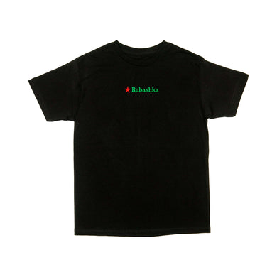 EMBROIDERED BREW T-SHIRT BLACK