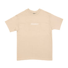 EMBROIDERED LOGO T-SHIRT SAND