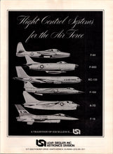 ORIGINAL VINTAGE PRINT ADS - JETS (BLACK AND WHITE)