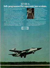 ORIGINAL VINTAGE PRINT ADS - JETS (COLOR)