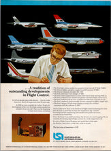 ORIGINAL VINTAGE PRINT ADS - JETS (COLOR)