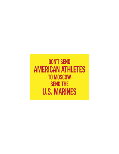 SOVIET OLYMPICS STICKER