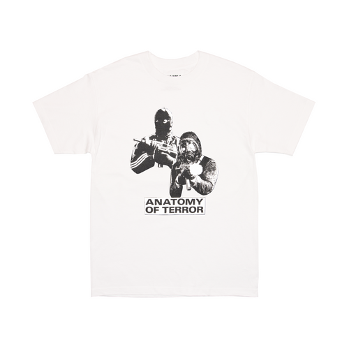 ANATOMY OF TERROR T-SHIRT WHITE