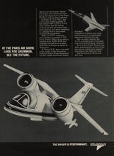 ORIGINAL VINTAGE PRINT ADS - PLANES (BLACK/WHITE)