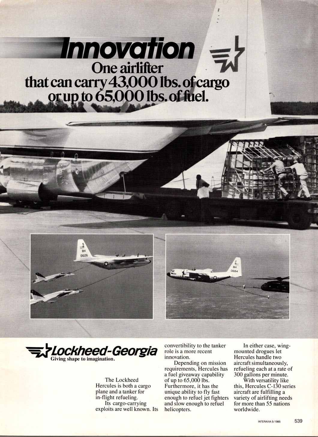 ORIGINAL VINTAGE PRINT ADS - JETS (BLACK AND WHITE) – Rubashka