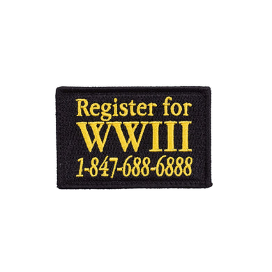 REGISTER FOR WWIII PATCH