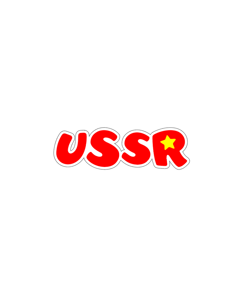 Ussr Sticker USSR STICKER – Rubashka
