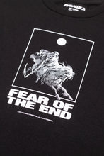 FEAR OF THE END T-SHIRT BLACK/WHITE