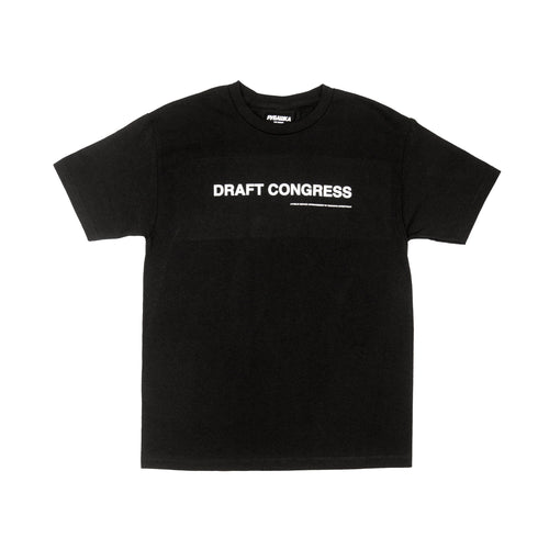 DRAFT CONGRESS T-SHIRT BLACK