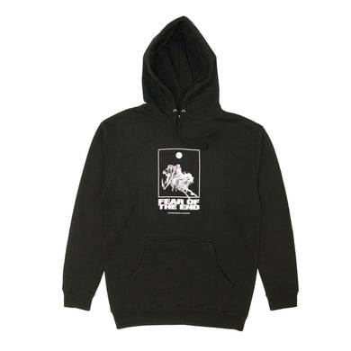 FEAR OF THE END HOODIE BLACK/WHITE