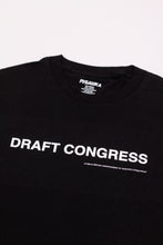 DRAFT CONGRESS T-SHIRT BLACK