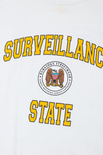 SURVEILLANCE STATE T-SHIRT WHITE